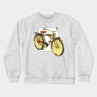 40's old bicycle Crewneck Sweatshirt